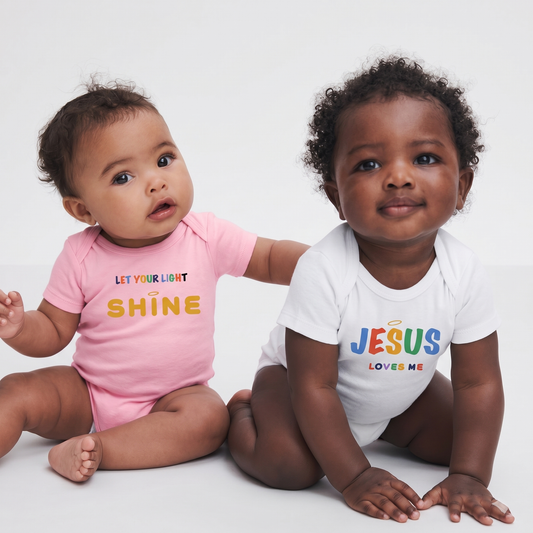 Let Your Light Shine Baby Onesie